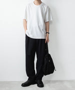 画像をギャラリービューアに読み込む, ATTACHMENT アタッチメントのCOTTON DOUBLE FACE OVERSIZED S/S TEE - WHITEの公式通販サイトsession福岡セレクトショップ
