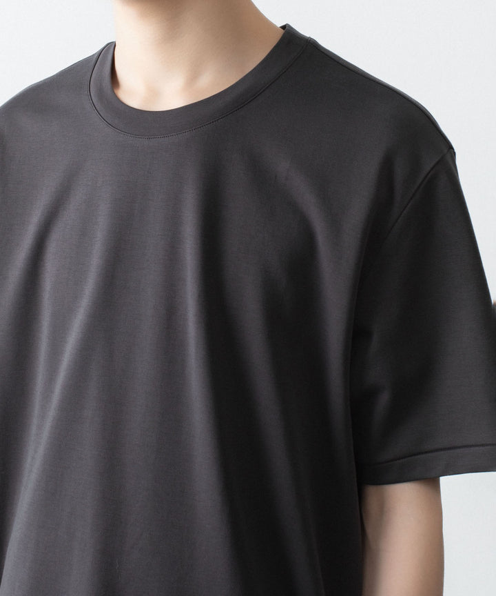 ATTACHMENT アタッチメントのCOTTON DOUBLE FACE SLIM FIT S/S TEE - D.GRAYの公式通販サイトsession福岡セレクトショップ