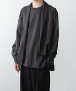 画像をギャラリービューアに読み込む, ATTACHMENT アタッチメントのCOTTON DOUBLE FACE SLIM FIT S/S TEE - D.GRAYの公式通販サイトsession福岡セレクトショップ
