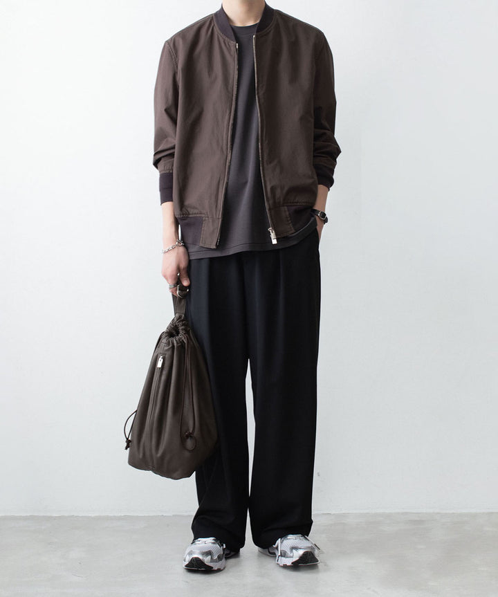 ATTACHMENT アタッチメントのCOTTON DOUBLE FACE SLIM FIT S/S TEE - D.GRAYの公式通販サイトsession福岡セレクトショップ
