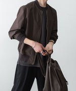 画像をギャラリービューアに読み込む, ATTACHMENT アタッチメントのCOTTON DOUBLE FACE SLIM FIT S/S TEE - D.GRAYの公式通販サイトsession福岡セレクトショップ
