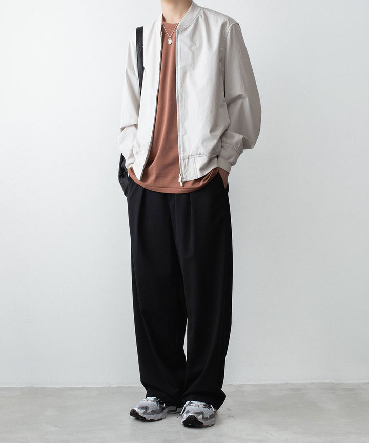 ATTACHMENT アタッチメントのCOTTON DOUBLE FACE SLIM FIT S/S TEE - BROWNの公式通販サイトsession福岡セレクトショップ