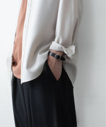 画像をギャラリービューアに読み込む, ATTACHMENT アタッチメントのCOTTON DOUBLE FACE SLIM FIT S/S TEE - BROWNの公式通販サイトsession福岡セレクトショップ
