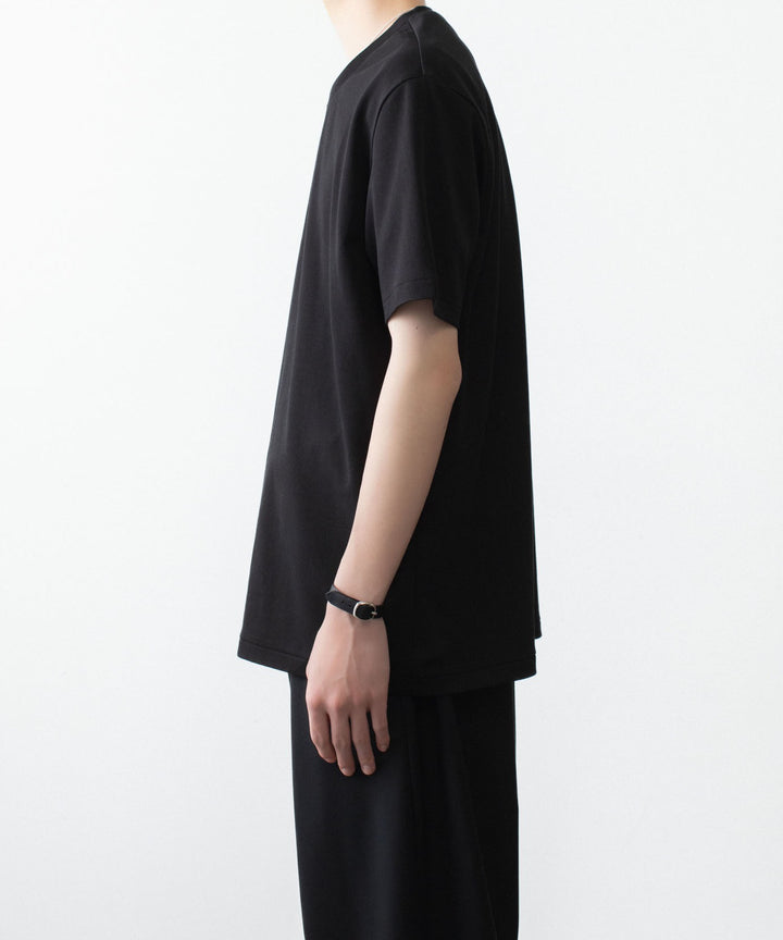 ATTACHMENT アタッチメントのCOTTON DOUBLE FACE SLIM FIT S/S TEE - BLACKの公式通販サイトsession福岡セレクトショップ