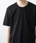 画像をギャラリービューアに読み込む, ATTACHMENT アタッチメントのCOTTON DOUBLE FACE SLIM FIT S/S TEE - BLACKの公式通販サイトsession福岡セレクトショップ
