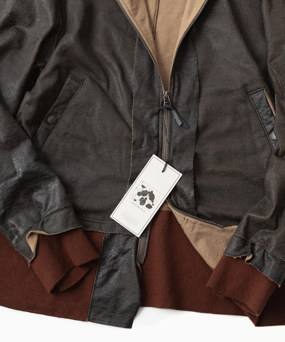 ANTHEM Aアンセムエー のCRACK TERRY MILITARY BLOUSON - BROWNの公式通販サイトsession福岡セレクトショップ