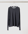 【 ATTACHMENT × JOHN SMEDLEY 】× JOHN SMEDLEY MERINO EXTRAFINE WELTED CREW NECK L/S - D.NAVY