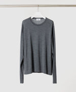画像をギャラリービューアに読み込む, ATTACHMENT アタッチメントの× JOHN SMEDLEY MERINO EXTRAFINE WELTED CREW NECK L/S - D.GRAYの公式通販サイトsession福岡セレクトショップ
