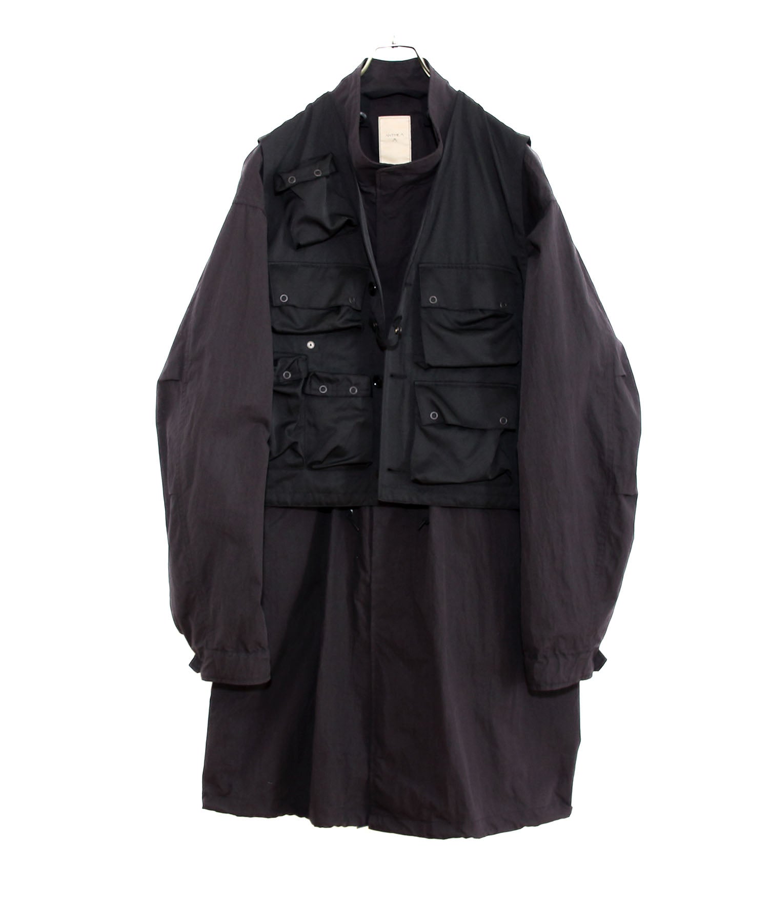  ANTHEM Aアンセムエー のMILITARY MULTI WAY OVER COAT - BLACKの公式通販サイトsession福岡セレクトショップ