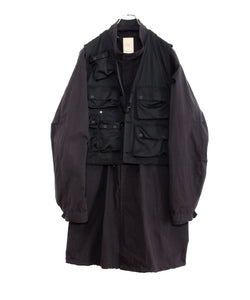  ANTHEM Aアンセムエー のMILITARY MULTI WAY OVER COAT - BLACKの公式通販サイトsession福岡セレクトショップ