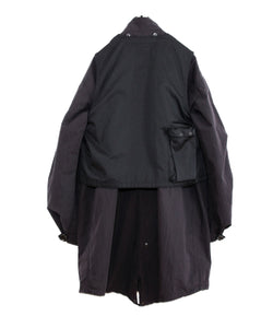  ANTHEM Aアンセムエー のMILITARY MULTI WAY OVER COAT - BLACKの公式通販サイトsession福岡セレクトショップ