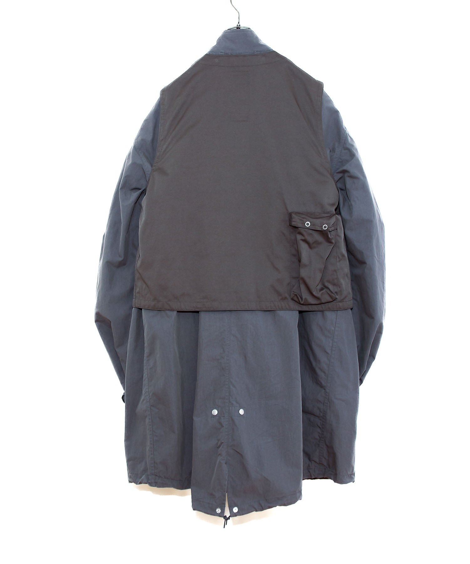  ANTHEM Aアンセムエー のMILITARY MULTI WAY OVER COAT - STEEL GRAYの公式通販サイトsession福岡セレクトショップ