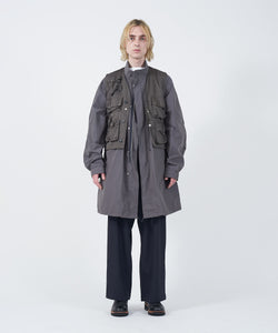  ANTHEM Aアンセムエー のMILITARY MULTI WAY OVER COAT - STEEL GRAYの公式通販サイトsession福岡セレクトショップ