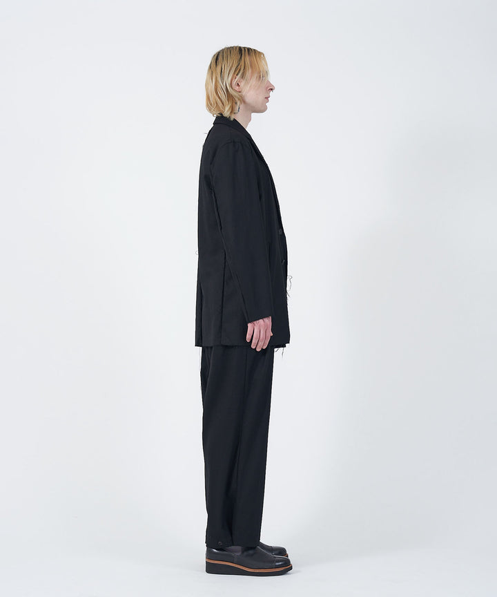  ANTHEM Aアンセムエー のBROKEN FLANNEL 2B JACKET - BLACKの公式通販サイトsession福岡セレクトショップ