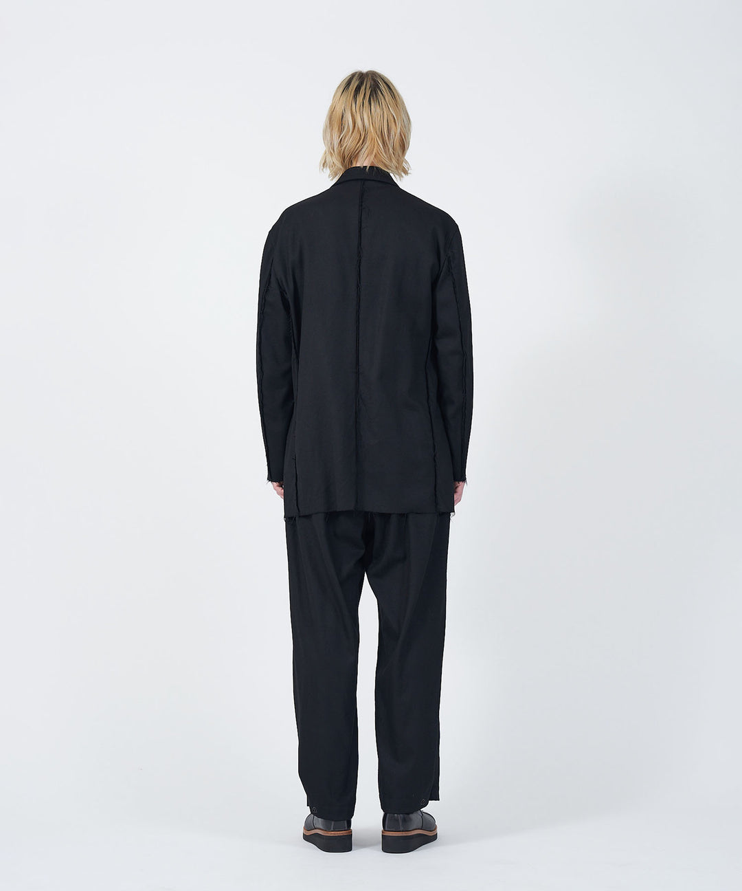  ANTHEM Aアンセムエー のBROKEN FLANNEL 2B JACKET - BLACKの公式通販サイトsession福岡セレクトショップ