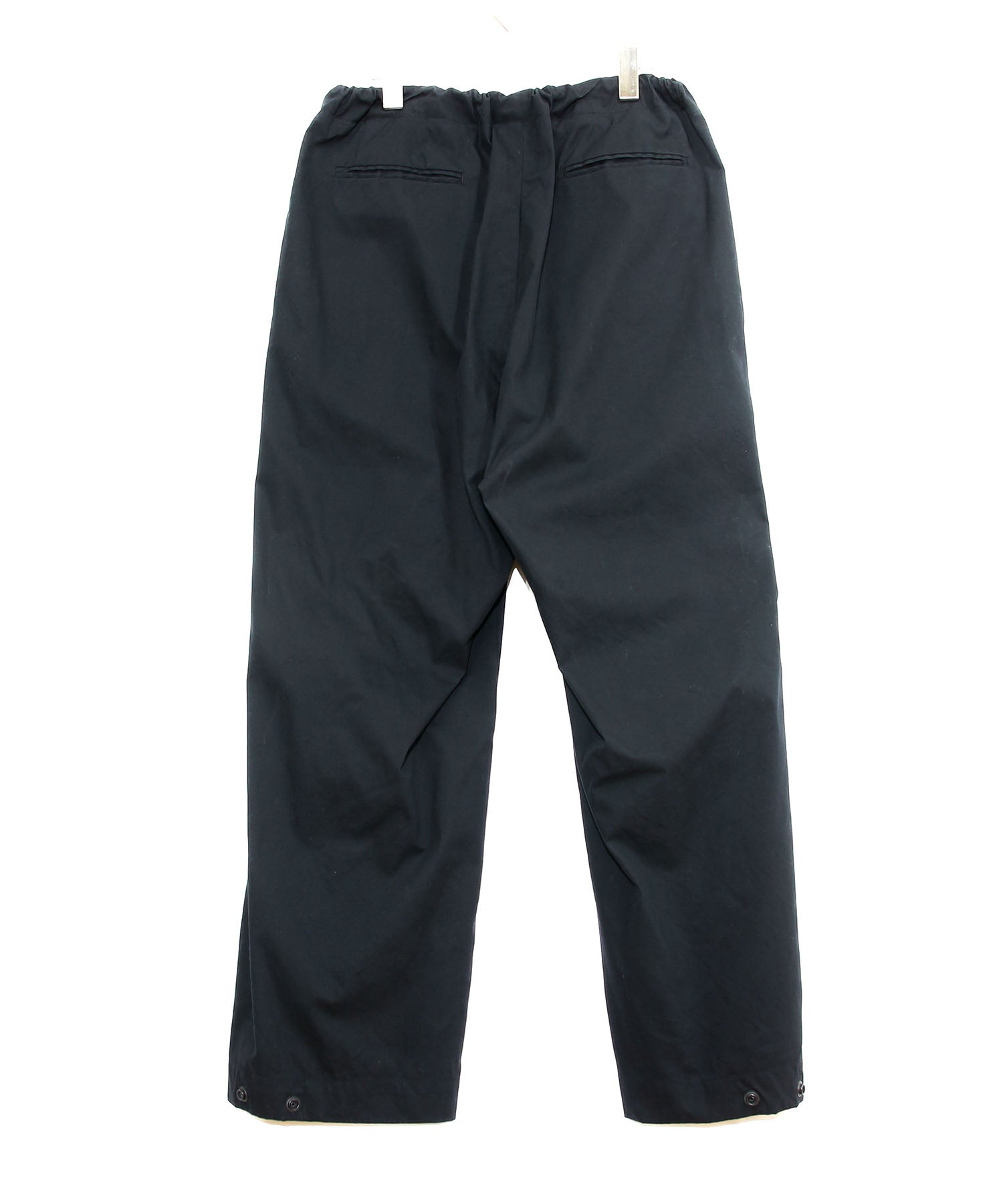  ANTHEM Aアンセムエー のCOTTON TWILL NO-BRAINER PANTS - BLACKの公式通販サイトsession福岡セレクトショップ