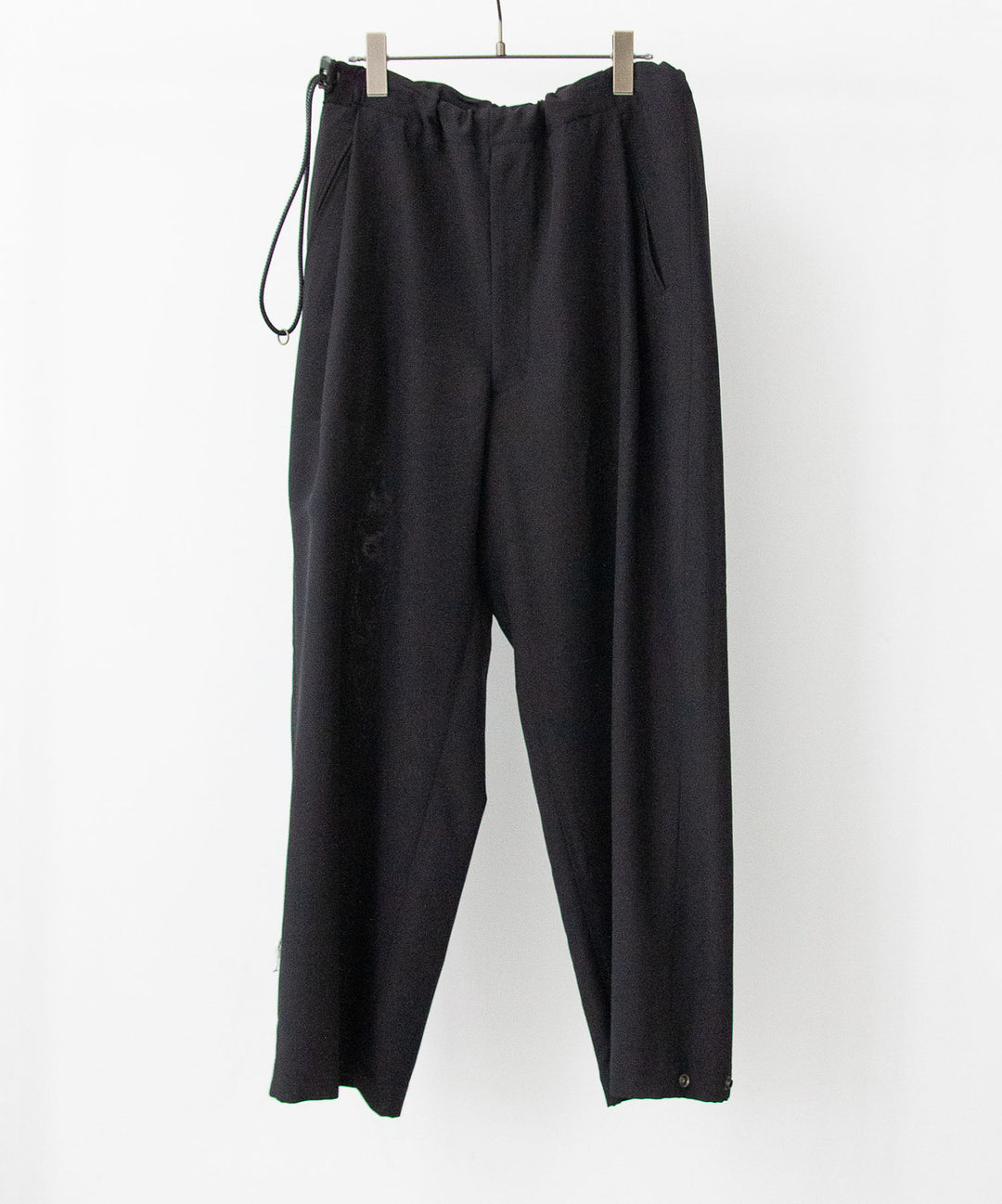 ANTHEM Aアンセムエー のWOOL RAYON TROPICAL NO-BRAINER PANTS - BLACKの公式通販サイトsession福岡セレクトショップ