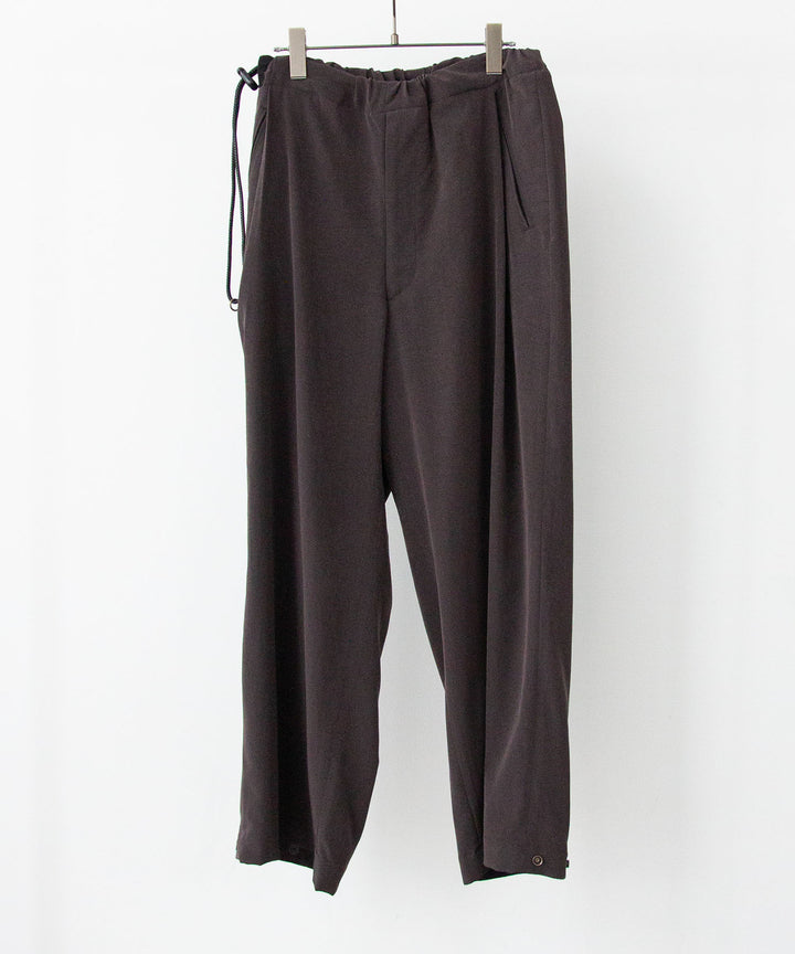 ANTHEM Aアンセムエー のPOWDERY VISCOSE NO-BRAINER PANTS - BROWNの公式通販サイトsession福岡セレクトショップ