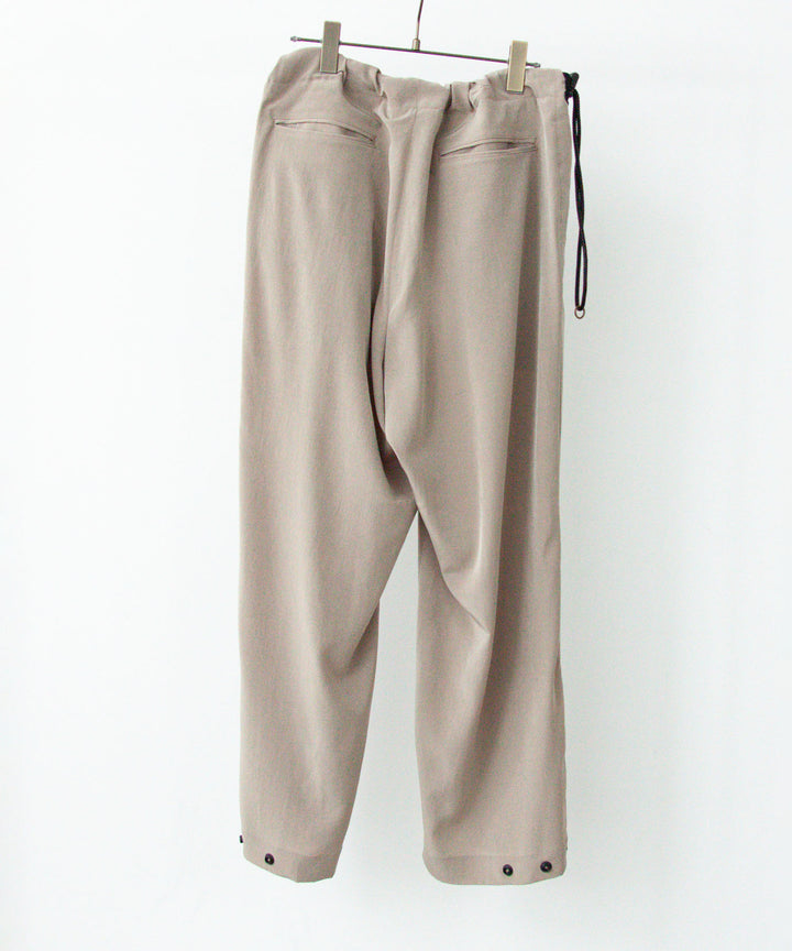 ANTHEM Aアンセムエー のPOWDERY VISCOSE NO-BRAINER PANTS - SAND BEIGEの公式通販サイトsession福岡セレクトショップ