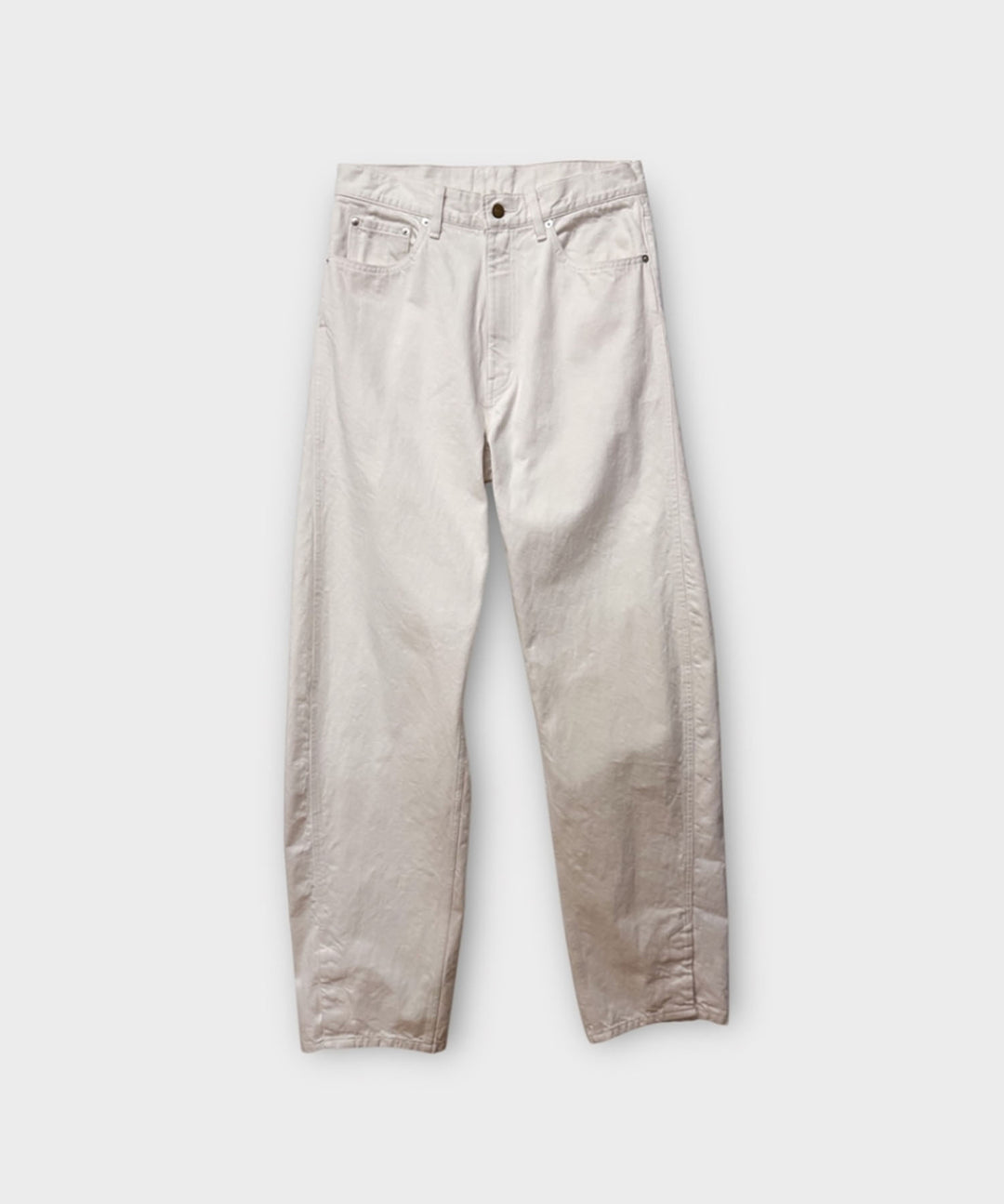 ANTHEM Aアンセムエー のTWIST LINE STRAIGHT JEANS - ECRUの公式通販サイトsession福岡セレクトショップ