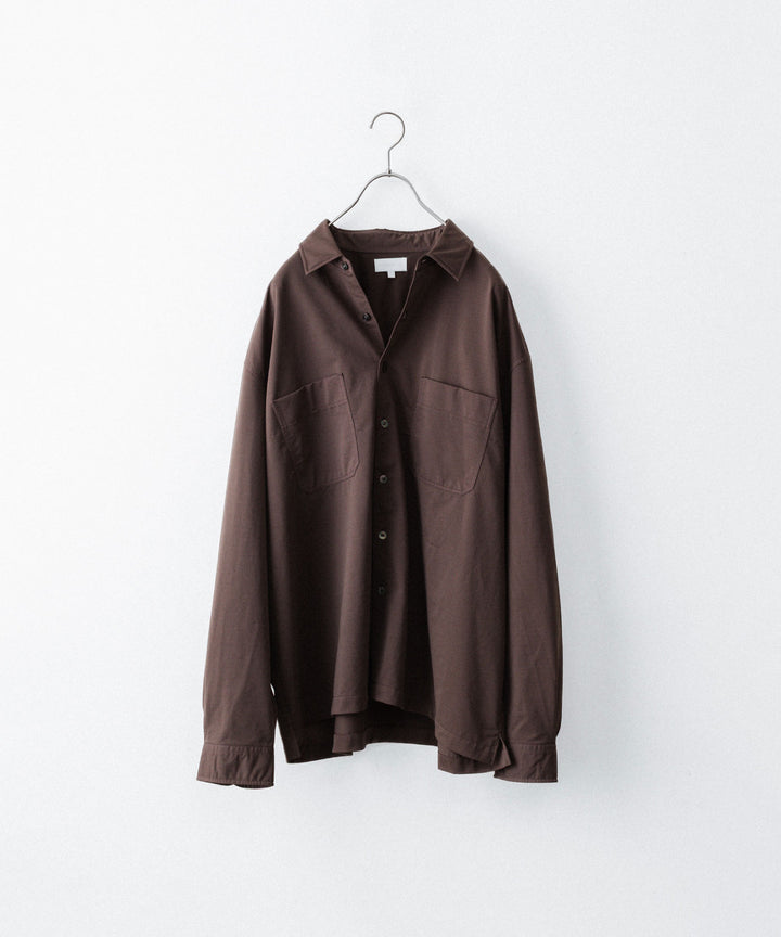 KANEMASA PHIL. カネマサフィルの36G NYLON BALISE SHIRTのBROWN DYE 公式通販サイトsession福岡セレクトショップ