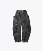 画像をギャラリービューアに読み込む, SUBLATIONS サブレーションズのCRACKING COATED BANANA CUTTING PANTSのHEATHER GRAY BASE 公式通販サイトsession福岡セレクトショップ
