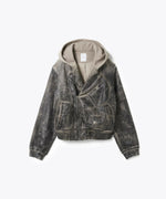 画像をギャラリービューアに読み込む, SUBLATIONS サブレーションズのCRACKING COATED RIDERS PARKAのSAND BEIGE BASE公式通販サイトsession福岡セレクトショップ
