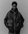 【stein】HOODED SHORT JACKET - BLACK (AQUA DIMA®︎)