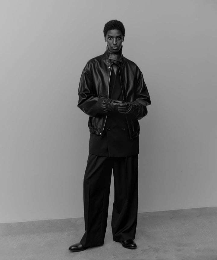 ssstein stein シュタインのLEATHER ZIP BLOUSON - BLACK公式通販サイトsession福岡セレクトショップ