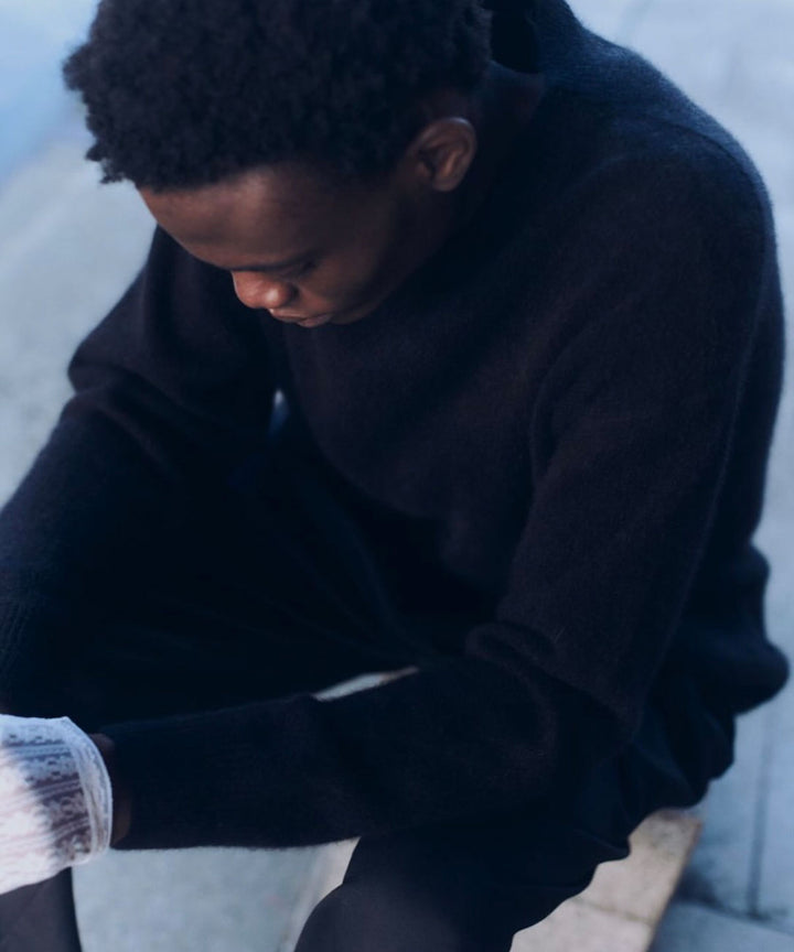 nakedgauge ネイキッドゲージのFOX CUDDLE SWEATERのBLACKの公式通販サイトsession福岡セレクトショップ