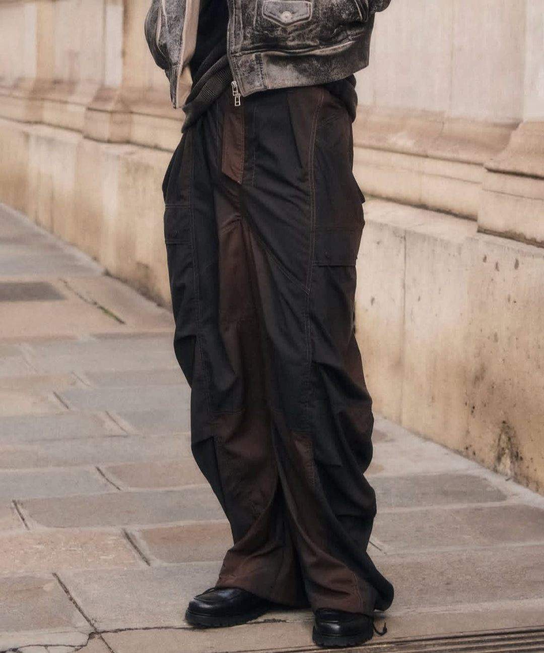 SUBLATIONS-サブレーションズのKIVULI PRINT BANANA CUTTING PANTSのDARK BROWN公式通販サイトsession福岡セレクトショップ