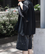 画像をギャラリービューアに読み込む, 【KANEMASA PHIL.】36G CUPRO ETHER SHIRT - BLACK

