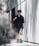 画像をギャラリービューアに読み込む, ssstein(シュタイン)のBAGGY DENIM SHORTS - BLACKの公式通販サイトsession福岡セレクトショップ
