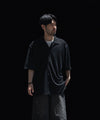 【KANEMASA PHIL.】36G CUPRO ETHER SHIRT - BLACK