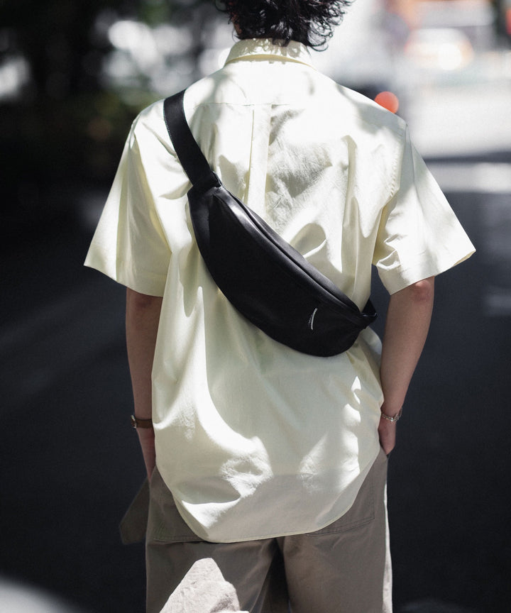 ssstein シュタインのLEATHER SLING BAGのBLACK 公式通販サイトsession福岡セレクトショップ