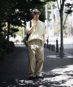 画像をギャラリービューアに読み込む, ssstein(シュタイン)のSUVIN COTTON OVERSIZED SS SHIRT - YELLOWの公式通販サイトsession福岡セレクトショップ
