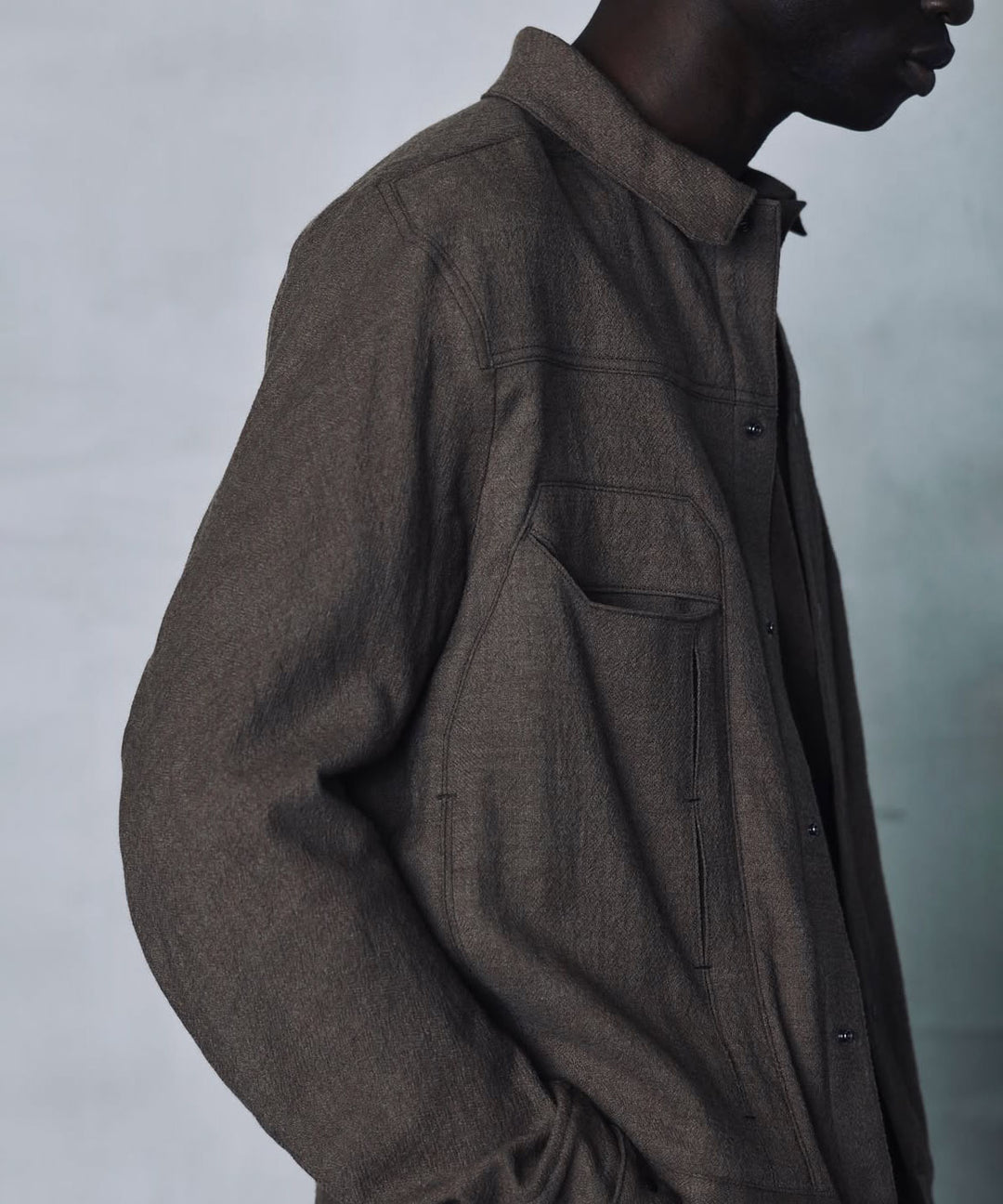OPPOSE DUALITY オポーズデュアリティの６POCKET PANEL WOOL JACKETのBEIGE公式通販サイトsession福岡セレクトショップ