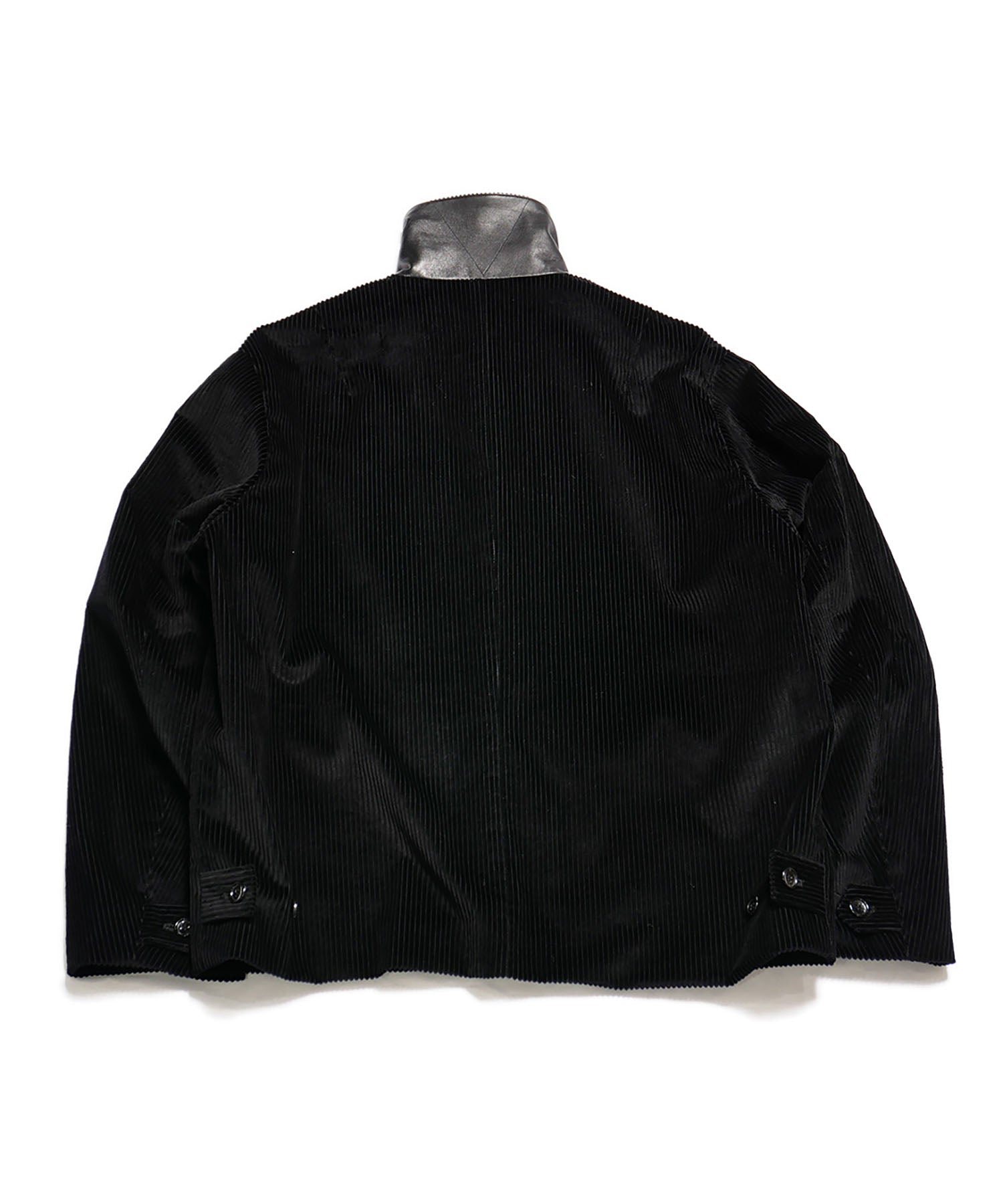 INTÉRIM(インテリム)のWIDE COTTON CORDUROY SPORTS JACKET - BLACKの公式通販サイトsession福岡セレクトショップ