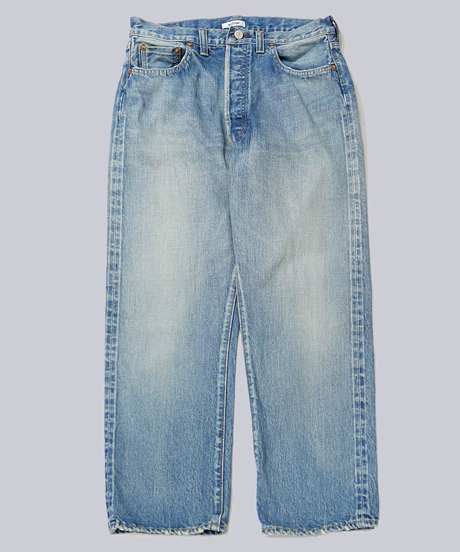 INTÉRIM(インテリム)のVINTAGE WASHED "1953XX SHABBY" SHUTTLE DENIM TROUSERS - NAVYの公式通販サイトsession福岡セレクトショップ