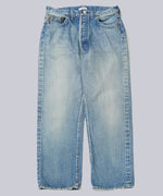 画像をギャラリービューアに読み込む, INTÉRIM(インテリム)のVINTAGE WASHED &quot;1953XX SHABBY&quot; SHUTTLE DENIM TROUSERS - NAVYの公式通販サイトsession福岡セレクトショップ
