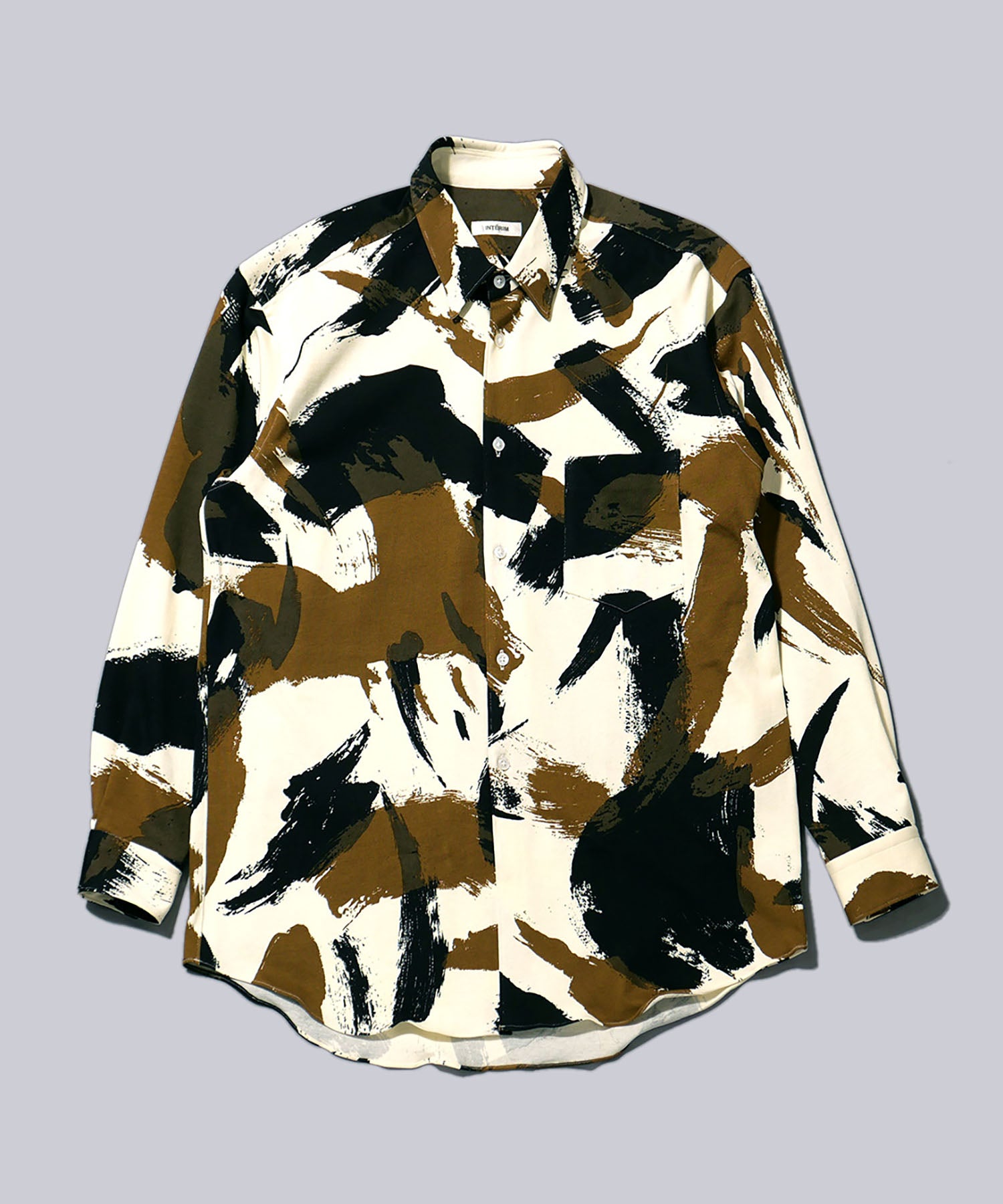 INTÉRIM(インテリム)のBRUSHED PRINT JERSEY L/S REGULAR SHIRT - BRUSHの公式通販サイトsession福岡セレクトショップ