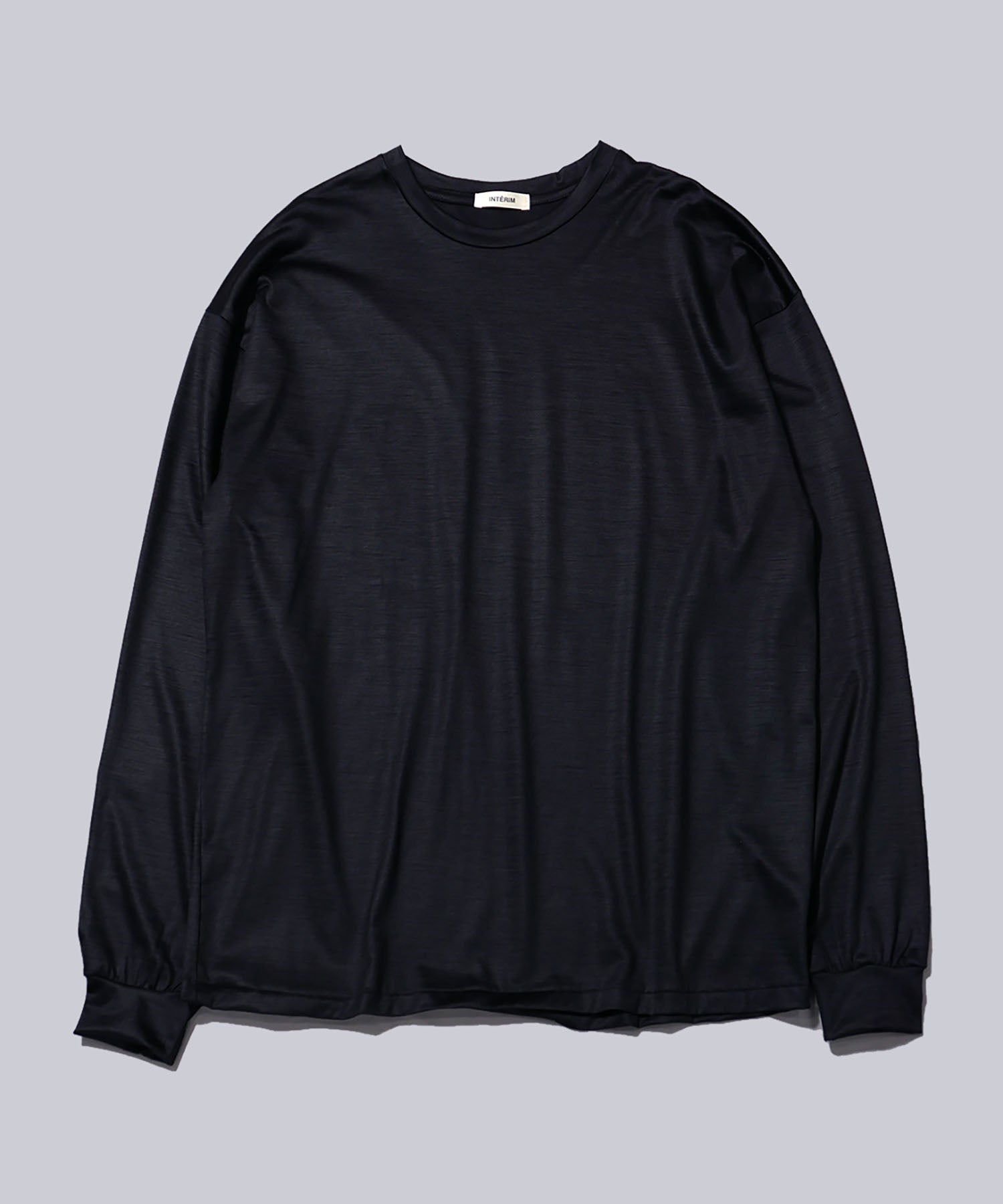 INTÉRIM(インテリム)のEXTRA FINE MERINO WOO JERSEYL L/S TEE - D.NAVYの公式通販サイトsession福岡セレクトショップ