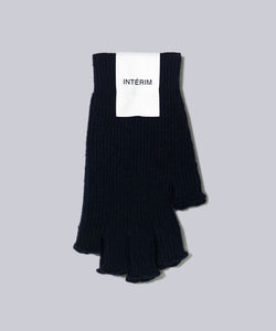 INTÉRIM(インテリム)のCASHMERE FINGERLESS GLOVES - NAVYの公式通販サイトsession福岡セレクトショップ