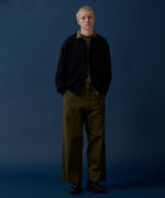 画像をギャラリービューアに読み込む, INTÉRIM インテリムのHEAVY PIMA TWILL  BELTED MIL BAGGY TROUSERのARMY GREEN 公式通販サイトsession福岡セレクトショップ
