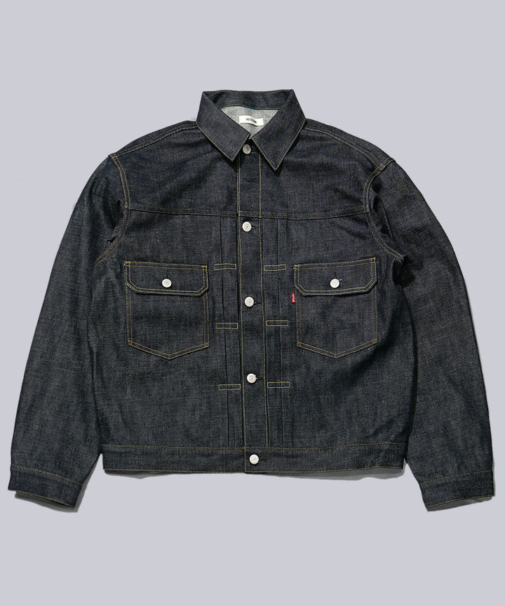 INTÉRIM(インテリム)のHYPER BIG "2ND" SHUTTLE DENIM SIDE PANEL JACKET - NAVYの公式通販サイトsession福岡セレクトショップ