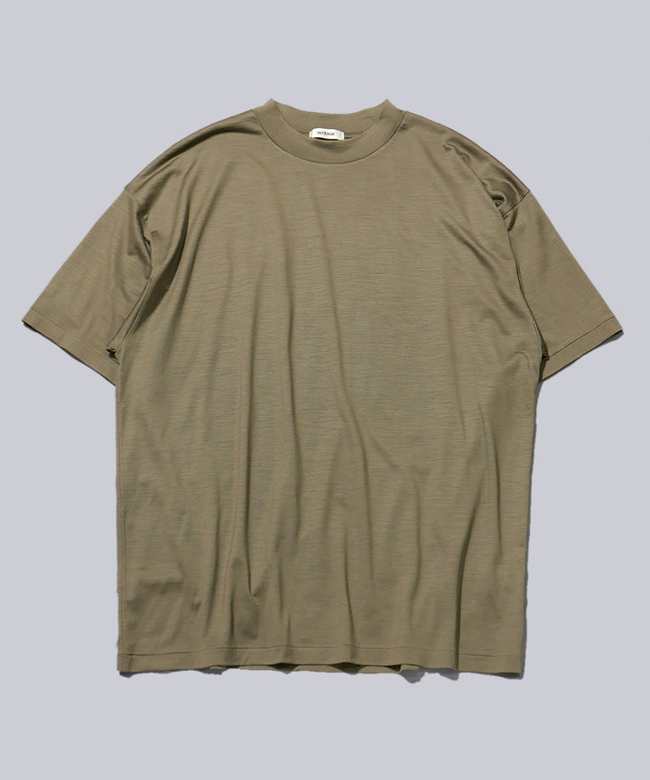 INTÉRIM(インテリム)のEXTRA FINE MERINO WOOL JERSEY S/S TEE - SAGEの公式通販サイトsession福岡セレクトショップ