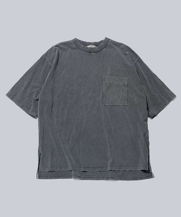 INTÉRIM(インテリム)のHYPER BIG VINTAGE FADE BLACK POCKET T-SHIRT - MID BLACKの公式通販サイトsession福岡セレクトショップ