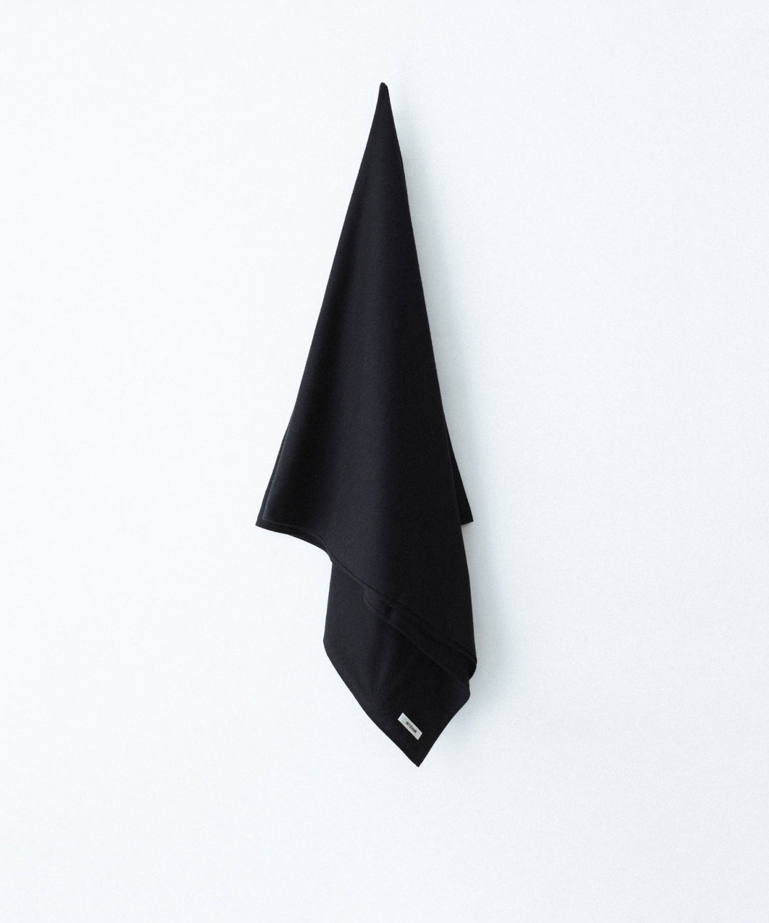 INTÉRIM - インテリムのSILK NOIL SQUARE CLOTH STOLEのBLACK公式通販サイトsession福岡セレクトショップ