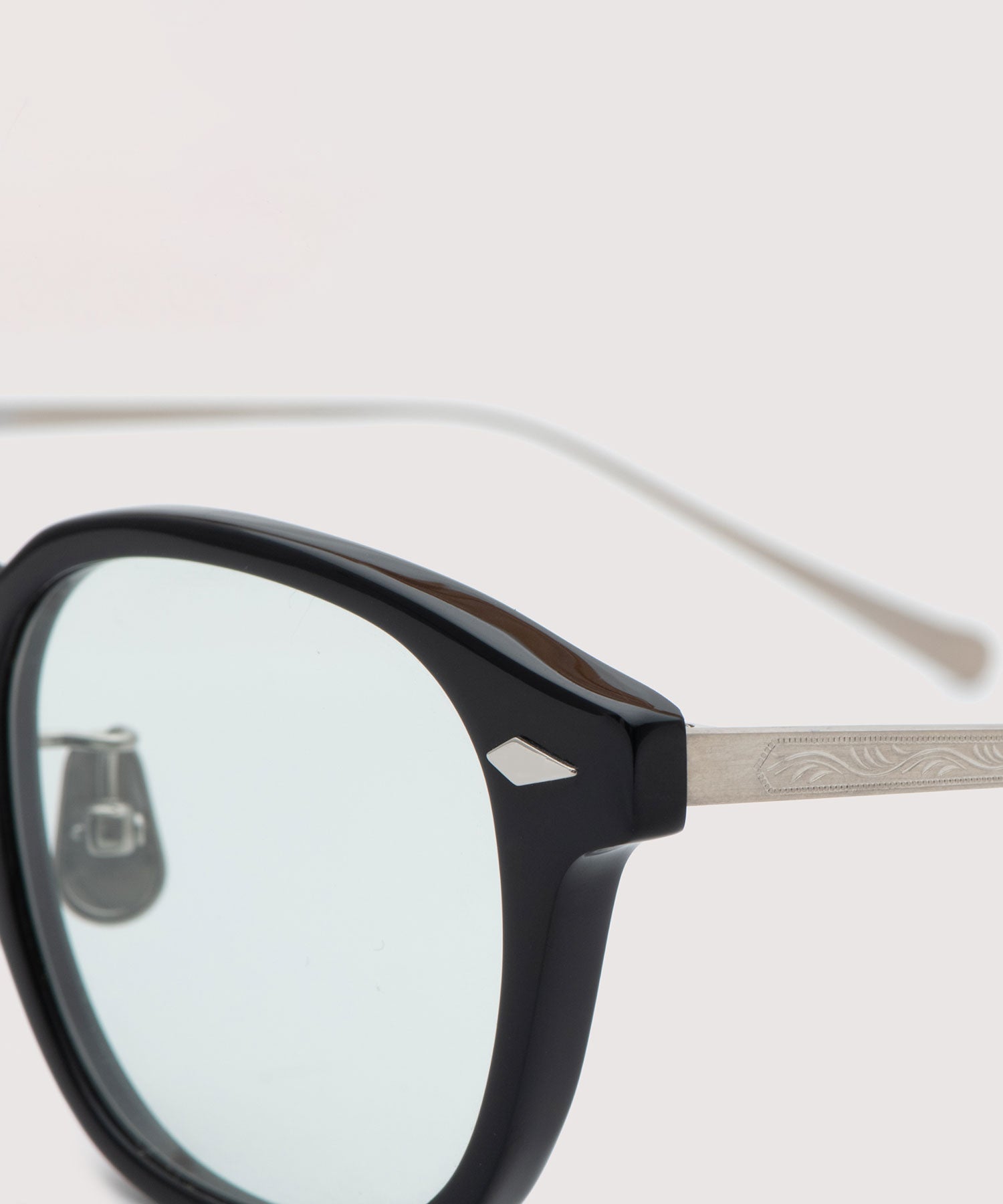 【NOCHINO OPTICAL】JIFUSAN -  GLOSS BLACK × GREY GREEN to D.GREY(調光レンズ)