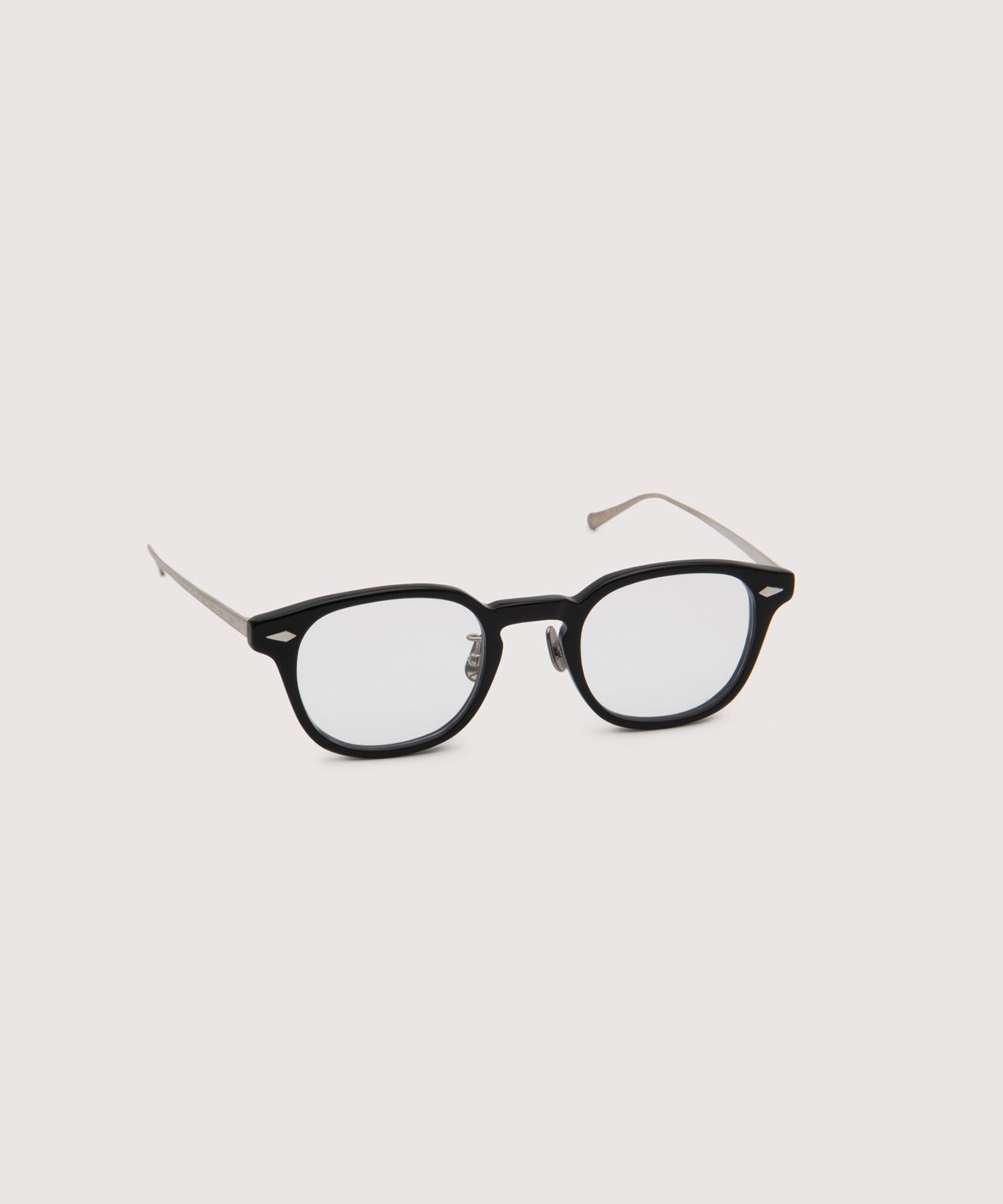 【NOCHINO OPTICAL】JIFUSAN - GLOSS BLACK × CLEAR to GREY (調光レンズ)